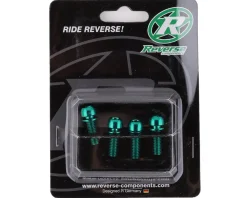 Reverse Components Brakes|Disc Brake Caliper Bolts (Green) (M6 x 18) (4)