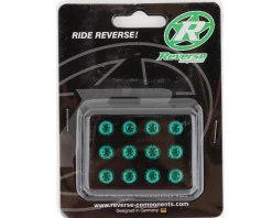 Reverse Components Brakes|Disc Rotor Bolts (Green) (M5 x 10) (12)