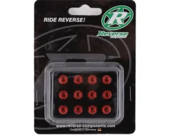Reverse Components Brakes|Disc Rotor Bolts (Red) (M5 x 10) (12)