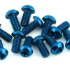Reverse Components Brakes|Disc Rotor Bolts (Blue) (M5 x 10) (12)