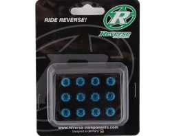 Reverse Components Brakes|Disc Rotor Bolts (Blue) (M5 x 10) (12)