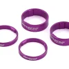 Reverse Components Headsets & Spacers|Ultralight Headset Spacer Set (Purple) (4)