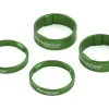 Reverse Components Headsets & Spacers|Ultralight Headset Spacer Set (Green) (4)