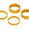 Reverse Components Headsets & Spacers|Ultralight Headset Spacer Set (Gold) (4)