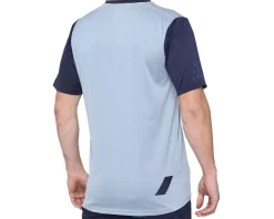 1 Clothing Sale|Jerseys|00% Ridecamp Men's Short Sleeve Jersey (Light Slate/Navy) (S)