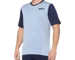 1 Clothing Sale|Jerseys|00% Ridecamp Men's Short Sleeve Jersey (Light Slate/Navy) (S)