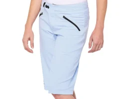 1 Shorts & Bibs|00% Ridecamp Women's Shorts (Powder Blue) (S)