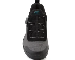 Ride Concepts Shoes, Socks, & Footwear|Accomplice BOA Flat Pedal Shoes (Charcoal/Tahoe Blue) (10)