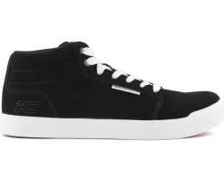Ride Concepts Shoes|Clothing Sale|Men's Vice Mid Flat Pedal Shoe (Black/White) (7)