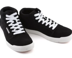 Ride Concepts Shoes|Clothing Sale|Men's Vice Mid Flat Pedal Shoe (Black/White) (7)