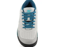 Ride Concepts Shoes|Women'S|Women's Hellion Flat Pedal Shoe (Grey/Tahoe Blue) (5)