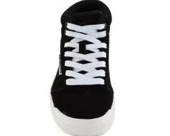 Ride Concepts Shoes|Youth & Kids|Youth Vice Mid Flat Pedal Shoe (Black/White) (2)