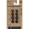 RideFast Tubeless Tire Tools|Tubeless Accessories|Nut Jobs Tubeless Presta Valves (Black) (46mm)