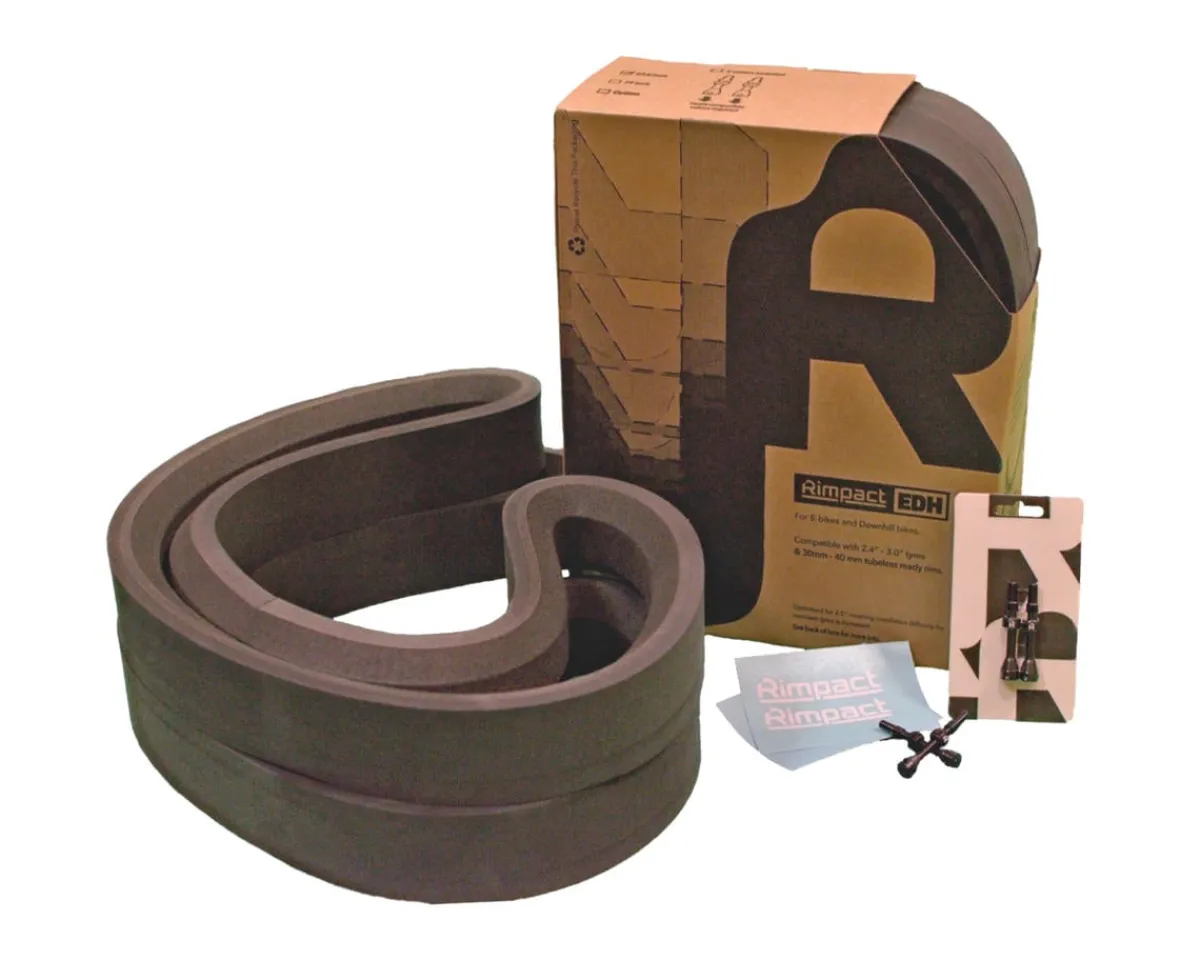 Rimpact Tubeless Accessories|EDH Tubeless Tire Insert (2 Pack w/ Valves) (27.5")