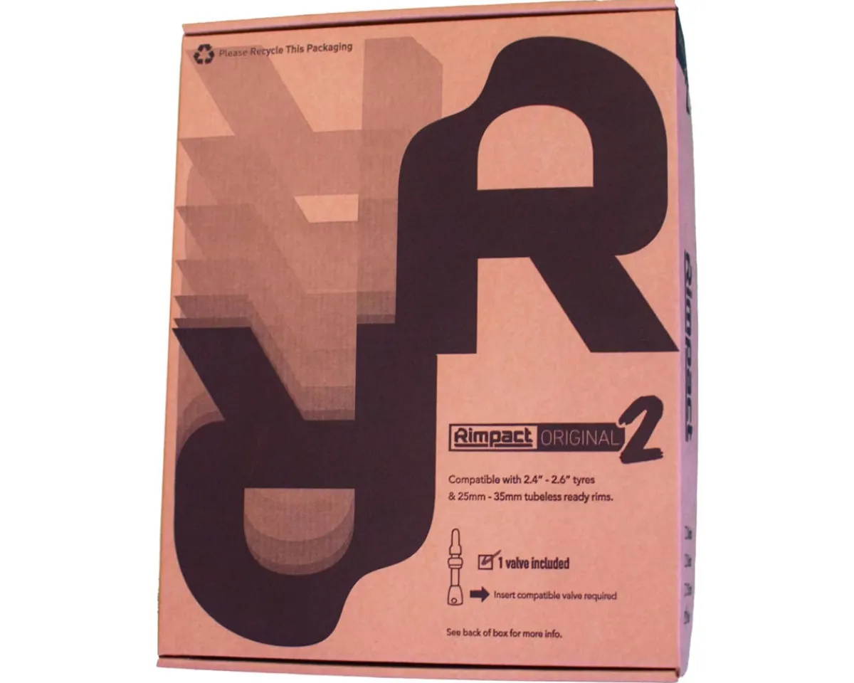 Rimpact Tubeless Accessories|Original V2 Tubeless Tire Insert (Single w/ Valve) (27.5")