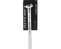 Ritchey Seatposts & Clamps|Classic Seatpost (High-Polish Silver) (27.2mm) (350mm) (0mm Offset)