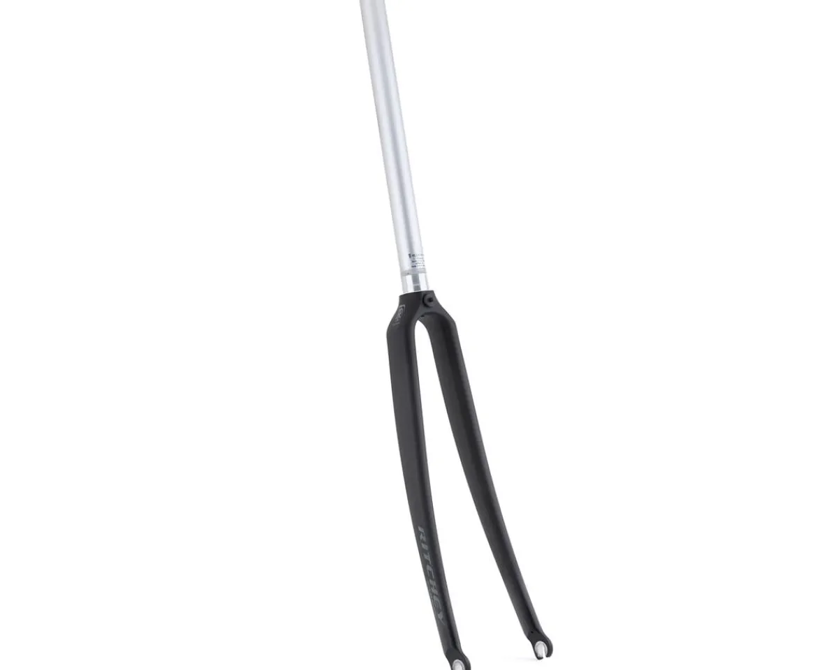 Ritchey Forks|Forks|Comp Carbon Road Fork (UD Matte Carbon) (700c) (QR x 100mm) (1" Steerer) (Rim Brake) (43mm Offset)