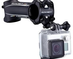 Ritchey Mounts & Handlebar Accessories|Holiday Shopping|Universal Stem Mount (Black) (Narrow Spacing) (With GoPro Style Interface)