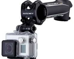 Ritchey Mounts & Handlebar Accessories|Holiday Shopping|Universal Stem Mount (Black) (Narrow Spacing) (With GoPro Style Interface)
