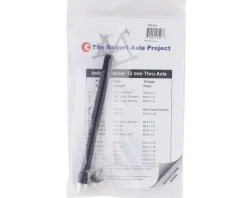 Robert Axle Project Wheels & Parts|Indoor Trainers|12mm Trainer Thru-Axle (Black) (Mavic) (165mm)