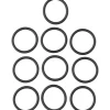 RockShox Seatposts & Clamps|Dropper Post External O-Ring for Inner SealHead (10 Pack) (Reverb/Reverb Stealth A2-B1)