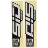 RockShox Frame Protection & Decals|Fork Decal Kit (SID SL Ultimate) (Foil Black) (27.5/29")
