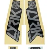 RockShox Frame Protection & Decals|Lyrik Ultimate Decal Kit (Gloss Rainbow for Gloss Black Lowers)