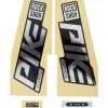 RockShox Frame Protection & Decals|Pike Ultimate Decal Kit (Gloss Polar for Gloss Black Lowers)