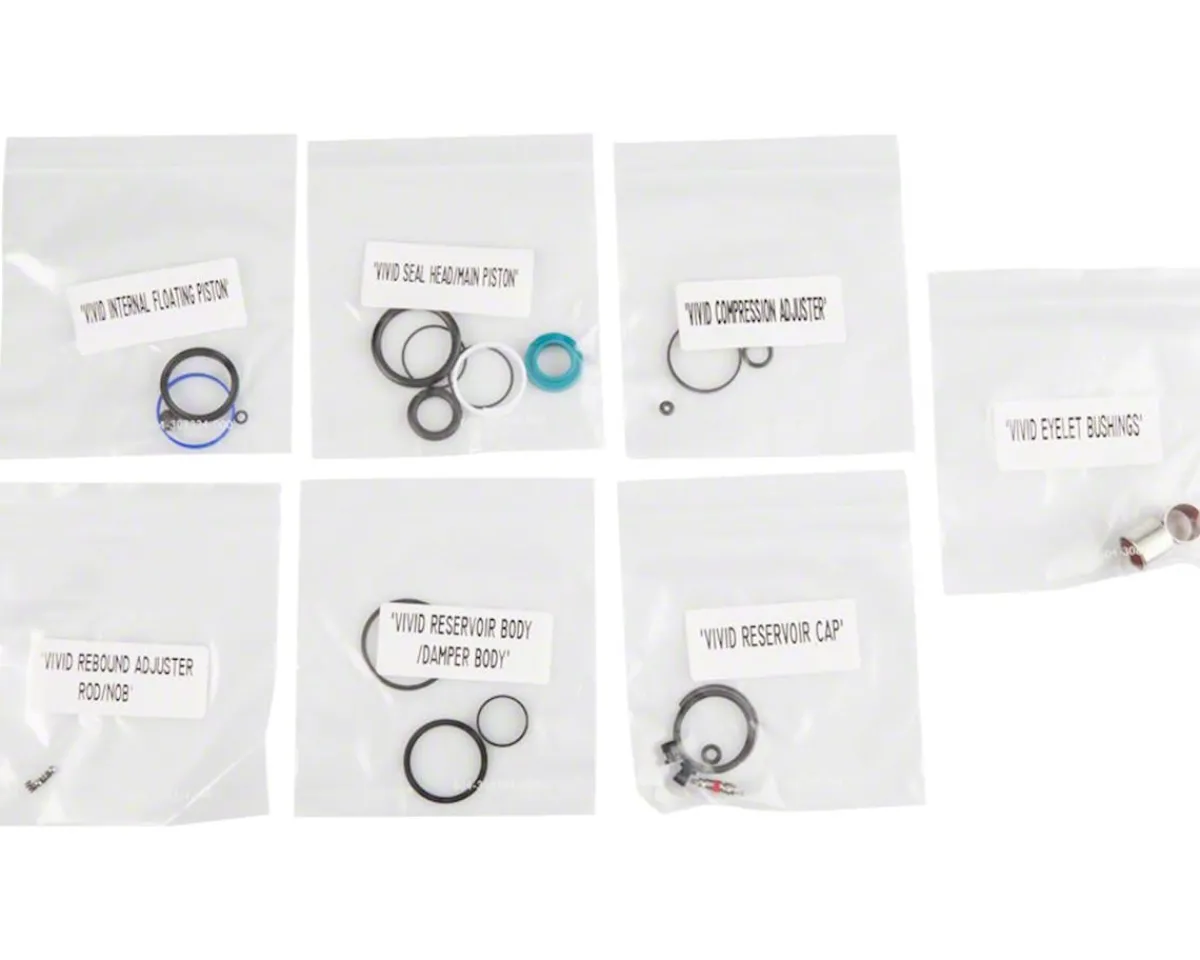 RockShox Suspension|Rear Shock Service Kit (Full: Vivid, B1)