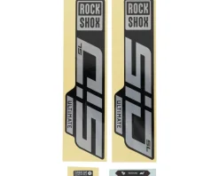 RockShox Frame Protection & Decals|SID SL Ultimate Decal Kit (Gloss Rainbow for Gloss Black Lowers)