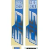 RockShox Frame Protection & Decals|SID SL Ultimate Decal Kit (Gloss Polar for Blue Lowers)