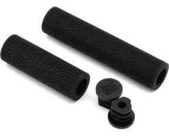 RockShox Grips & Handlebar Tape|Textured TwistLoc Grips (Black)