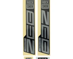 RockShox Frame Protection & Decals|ZEB Ultimate Decal Kit (Gloss Rainbow for Gloss Black Lowers)