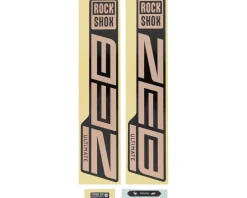 RockShox Frame Protection & Decals|ZEB Ultimate Decal Kit (Matte Copper for Gloss Black Lowers)