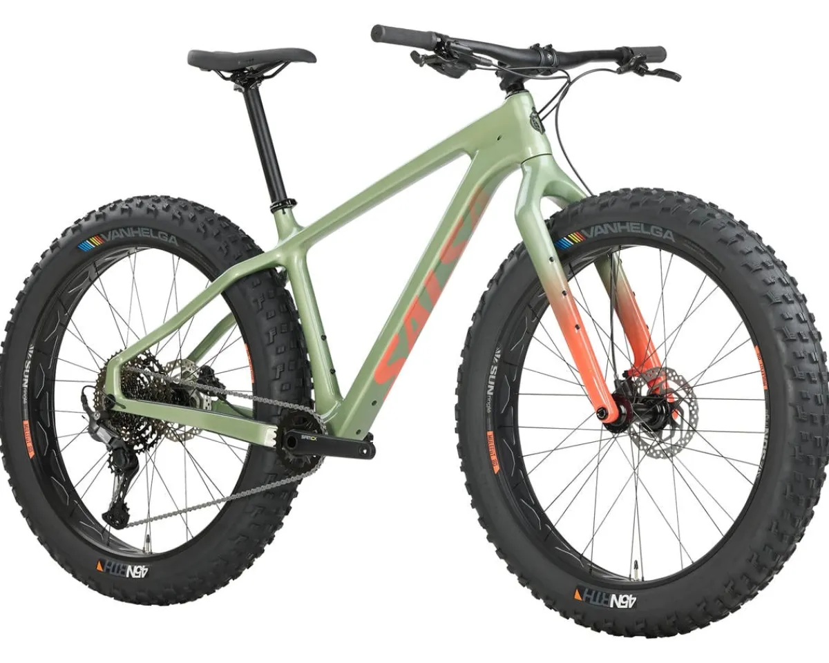 Salsa Mountain Bikes|Beargrease C Cues 11 (Sage Green) (M)