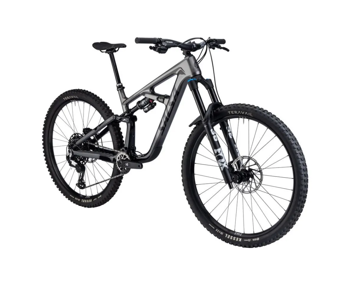 Salsa Mountain Bikes|Blackthorn 145 C Eagle 90 Transmission (Black/Graphite Gray) (M)