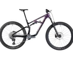 Salsa Mountain Bikes|Blackthorn 125 C GX AXS Transmission Mountain Bike (Black/Pearl Orchid) (L)