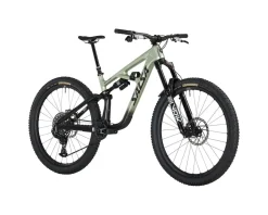 Salsa Mountain Bikes|Blackthorn 145 C XO AXS Transmission Mountain Bike (Coffee Black/Sage) (S)