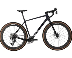 Salsa Gravel Bikes|Flyway C DLX Red XPLR AXS Gravel Bike (Midnight) (S)