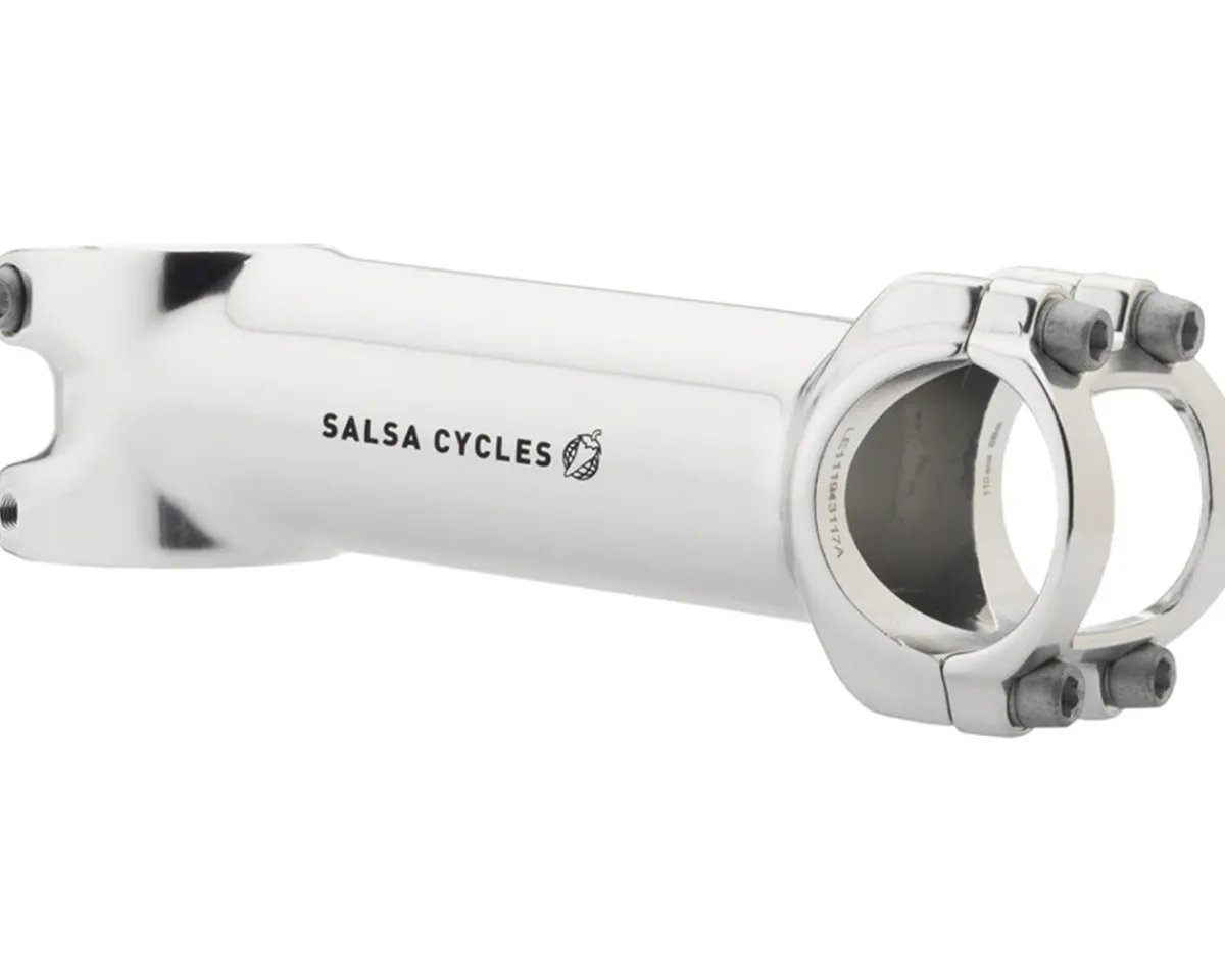Salsa Stems & Parts|Guide Stem (Silver) (31.8mm Clamp) (110mm) (6°)
