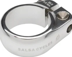 Salsa Racks, Fenders, & Trailers|Seatposts & Clamps|Lip-Lock Seat Collar (Silver) (30.0mm)