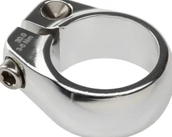 Salsa Racks, Fenders, & Trailers|Seatposts & Clamps|Lip-Lock Seat Collar (Silver) (30.0mm)