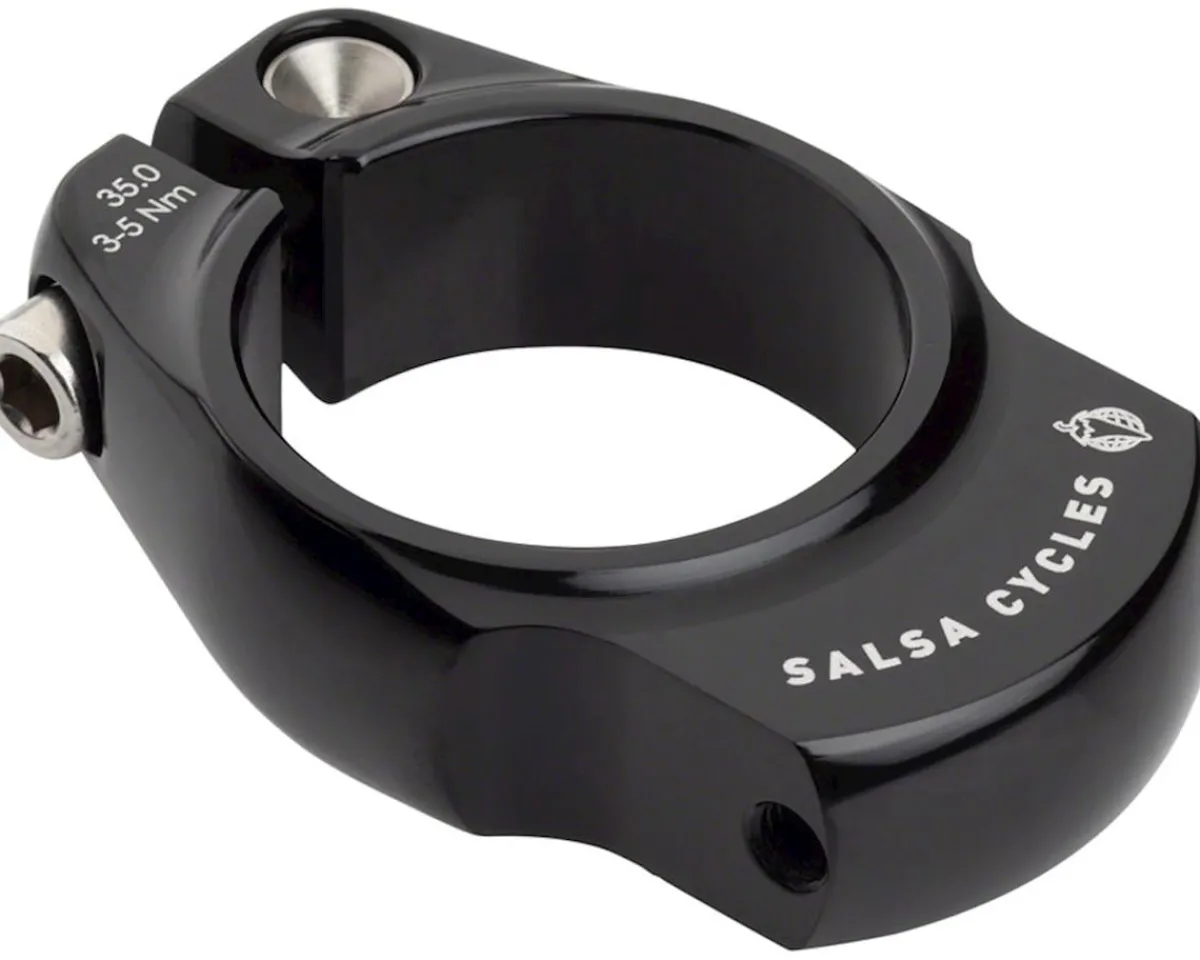 Salsa Racks, Fenders, & Trailers|Seatposts & Clamps|Rack-Lock Seat Collar (Black) (35.0mm)