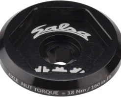 Salsa Suspension|Split Pivot Dropout Tool Top Cap Black with Black Bolt