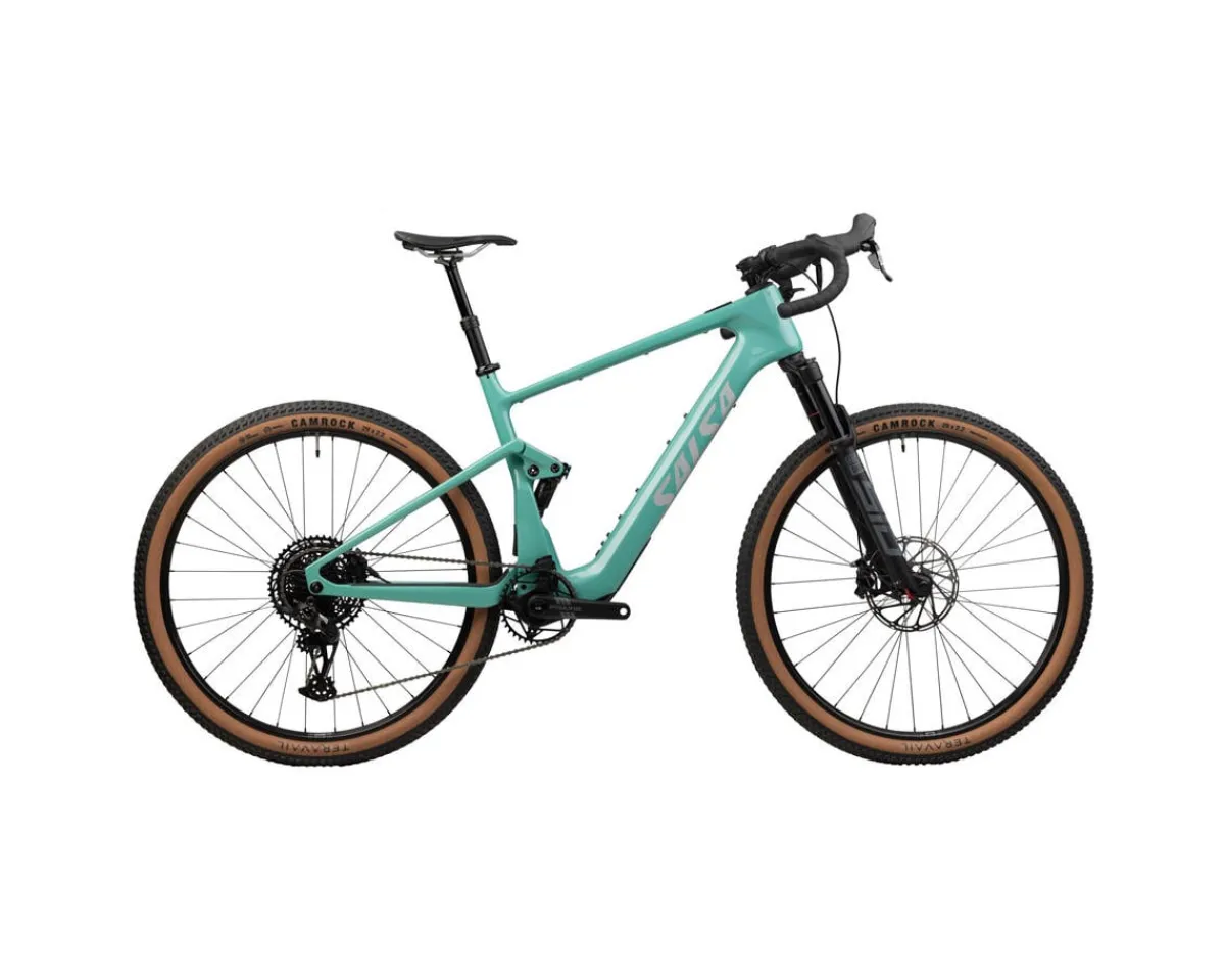 Salsa Gravel Bikes|E-Bikes|Wanderosa C Apex Eagle (Sea Green) (XL)