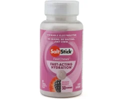 Saltstick Nutrition & Skin Care|Fastchews Chewable Electrolyte Tablets (Mixed Berry) (1 | 60 Tablet Bottle)