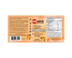 Saltstick Nutrition & Skin Care|Fastchews Chewable Electrolyte Tablets (Tart Orange) (1 | 60 Tablet Bottle)