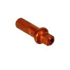 Sapim Wheels & Parts|Double Square SL Alloy Nipple, 14g/16mm, Orange 100/C