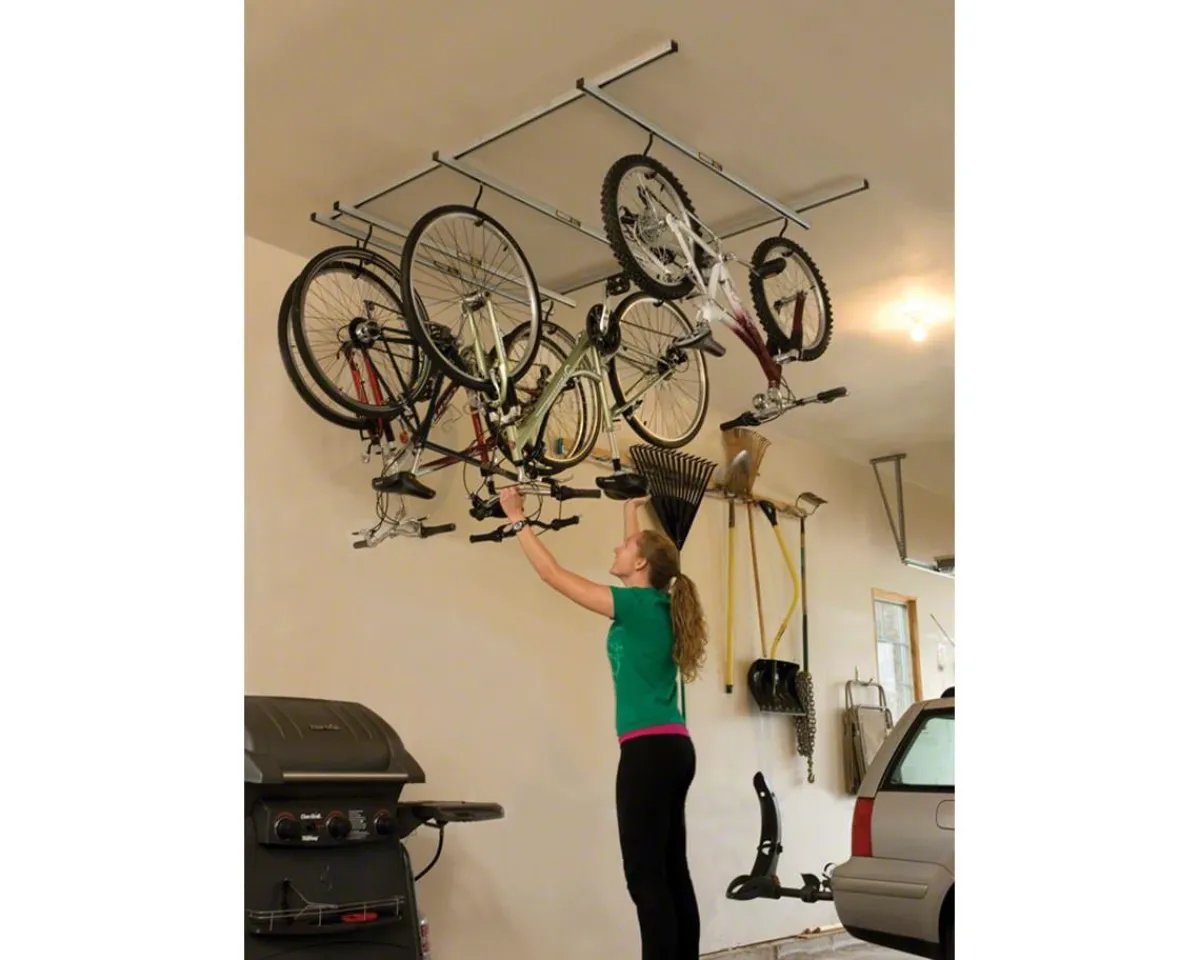 Saris Vehicle Bike Racks|Glide Ceiling Bike Storage Rack (4 Bikes)