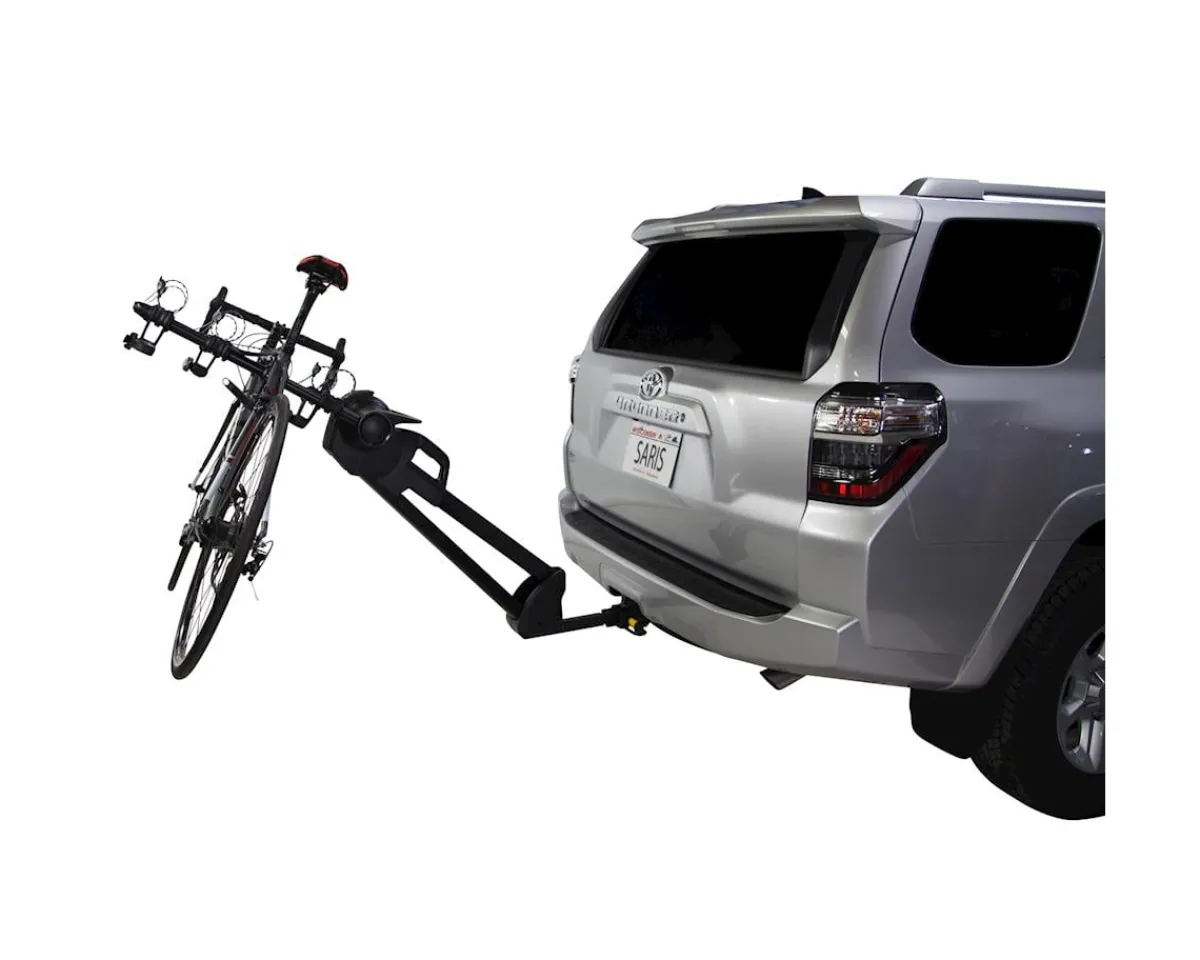 Saris Vehicle Bike Racks|Glide EX Hitch Rack (Black) (4 Bikes) (1.25 & 2" Receiver)